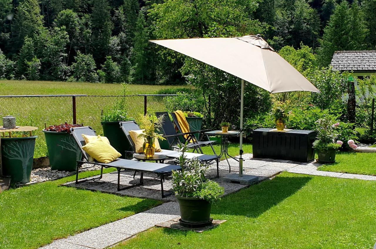 Haus Alpenblick Apartment Obertraun Bagian luar foto