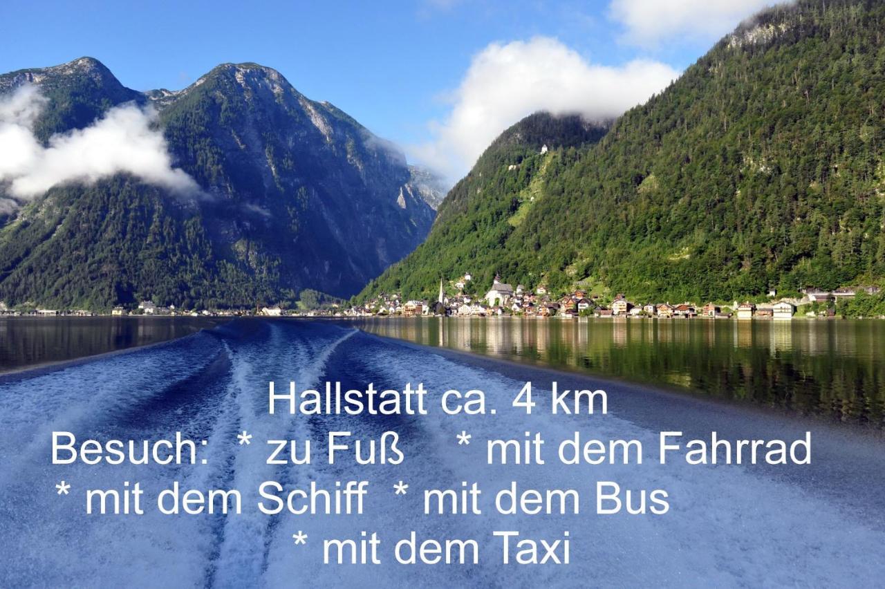 Haus Alpenblick Apartment Obertraun Bagian luar foto