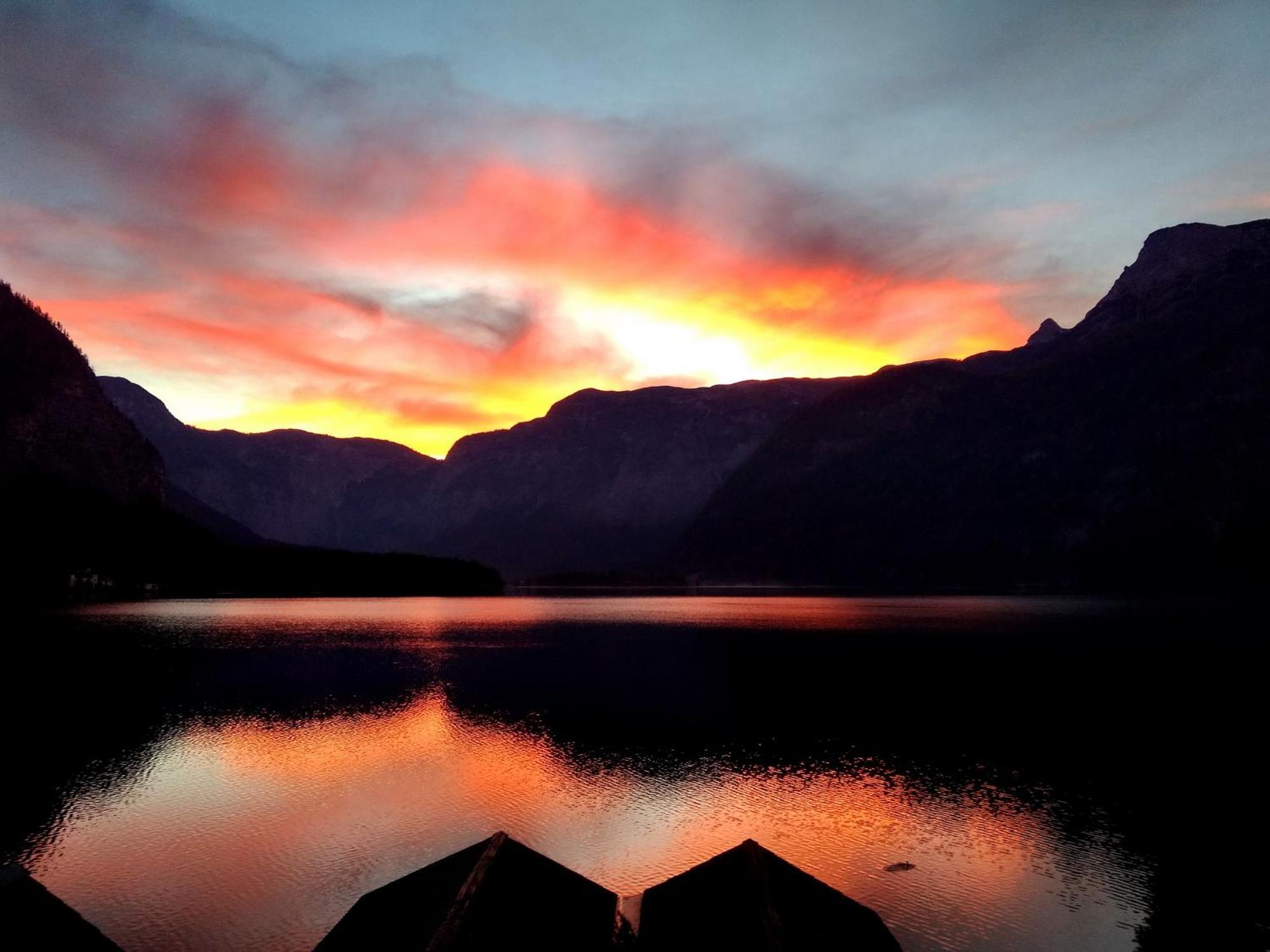Haus Alpenblick Apartment Obertraun Bagian luar foto